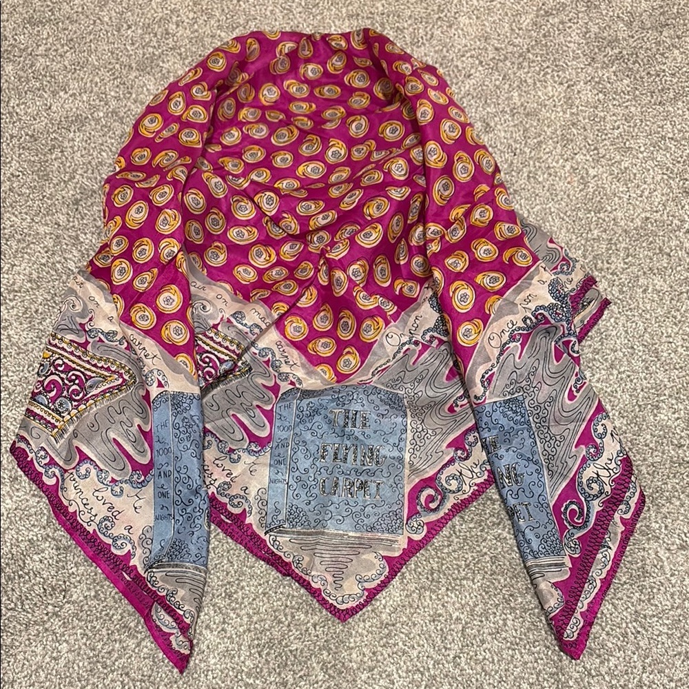 Vibrant Silky Scarf